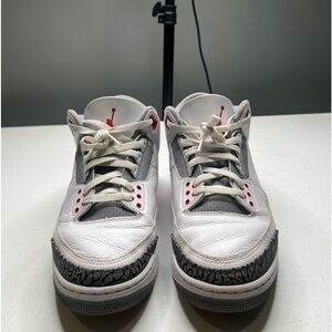 Retro Jordan 3 (Fire Red) Worn Couple Times Decent/Good Condition Box✅